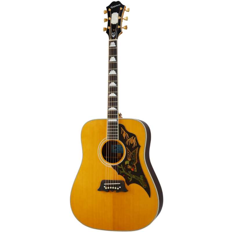 Epiphone Masterbilt Excellente Antique Natural Aged Electro Acoustic - Image 2