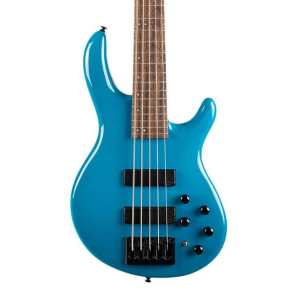 Cort C5 Deluxe Bass, 5-String, Candy Blue