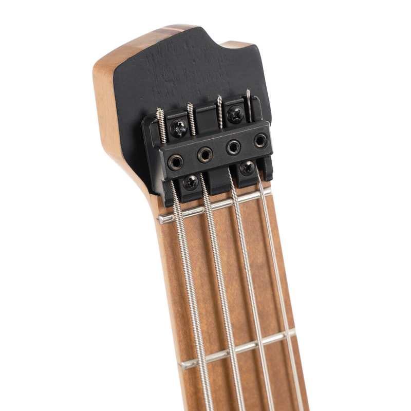 Cort Space Headless Bass, 4-String Bass, Star Dust Black - Image 4