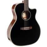 Cort Essence GA4 Black Top Semi Gloss Electro Acoustic Guitar