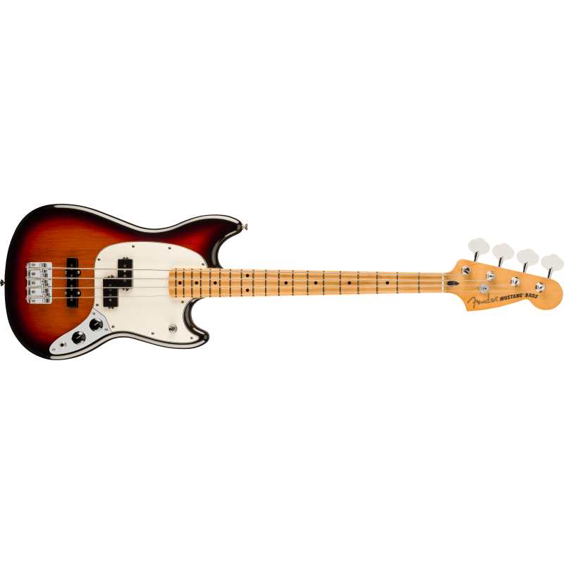 Fender Player II Mustang Bass PJ, 3-Colour Sunburst (0140492500) - Image 5