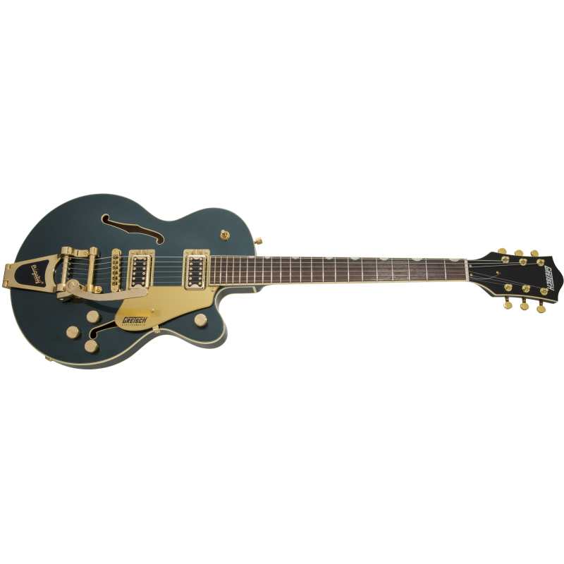 Gretsch G5655TG Electromatic Center Block Jr. Single-Cut with Bigsby, Cadillac Green (2509700546) - Image 3