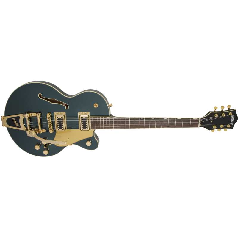 Gretsch G5655TG Electromatic Center Block Jr. Single-Cut with Bigsby, Cadillac Green (2509700546) - Image 4
