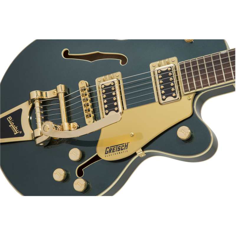 Gretsch G5655TG Electromatic Center Block Jr. Single-Cut with Bigsby, Cadillac Green (2509700546) - Image 5