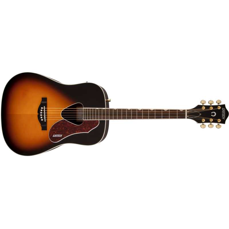 Fender G5024E Rancher Dreadnought Electro-Acoustic Guitar, Sunburst (2714035500) - Image 5