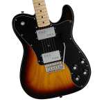 Fender Made in Japan 70s Telecaster Deluxe with Tremolo, Sunburst, Secondhand inc Case