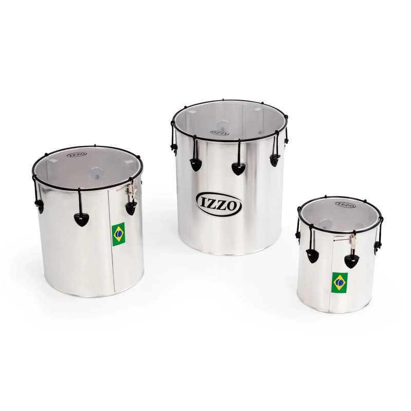 Percussion Plus PP780 Street Samba Set of 3 Nesting Drums - Image 2
