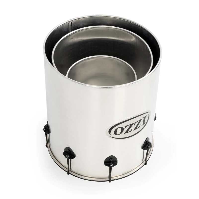 Percussion Plus PP780 Street Samba Set of 3 Nesting Drums - Image 3