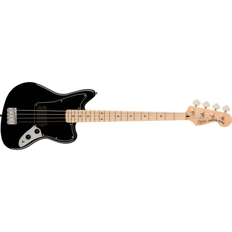 Squier Affinity Series Jaguar Bass H, Black (0378503506) - Image 2