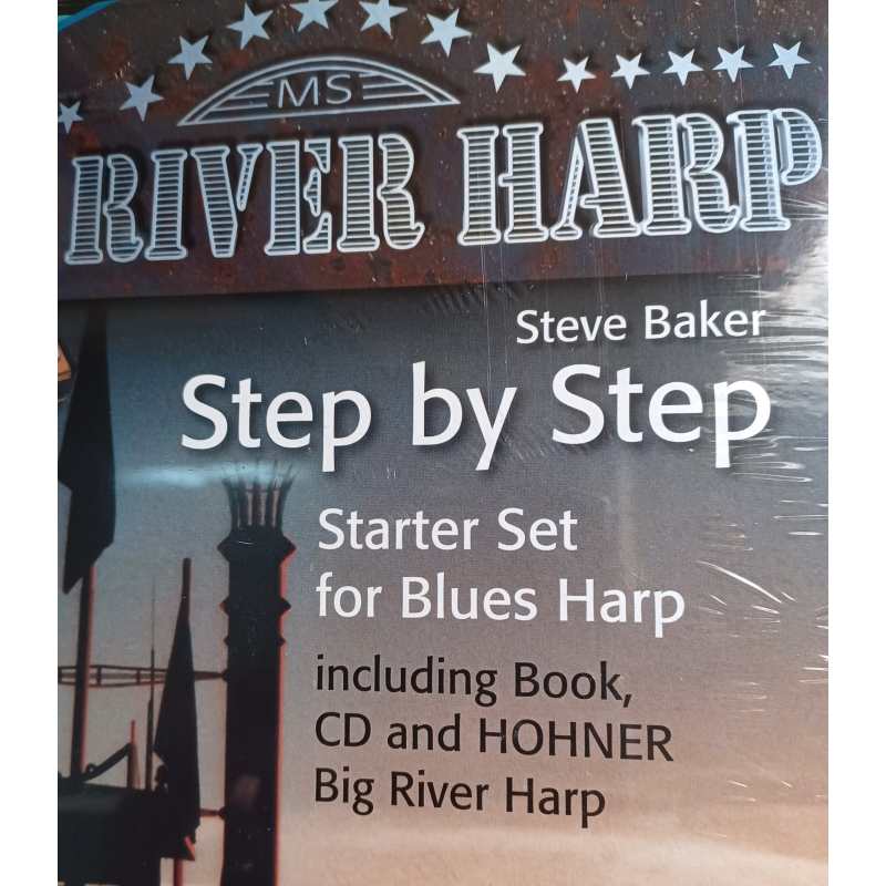Hohner Step by Step Starter Pack for Blues Harp (Beginner's Gift Harmonica Set) - Image 2