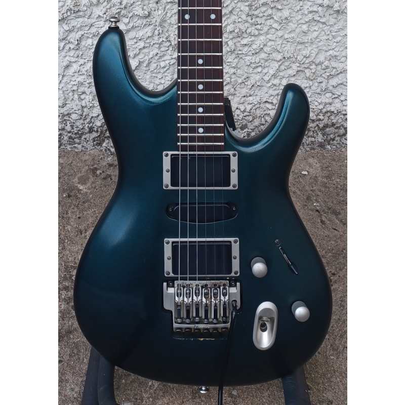 Ibanez Ergodyne EDR470EX, Smoke Green Flat, Secondhand - Image 9