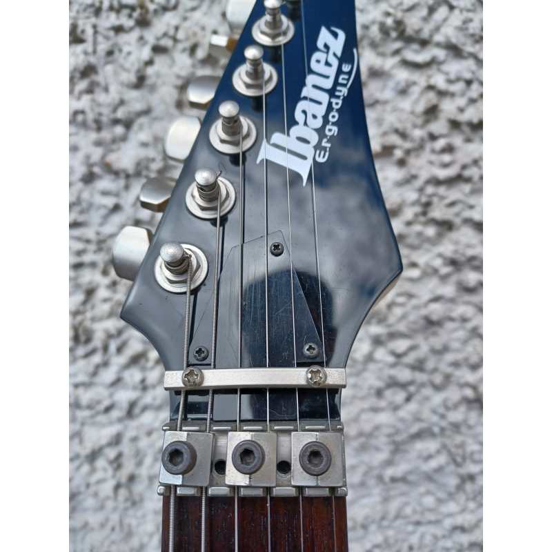 Ibanez Ergodyne EDR470EX, Smoke Green Flat, Secondhand - Image 16