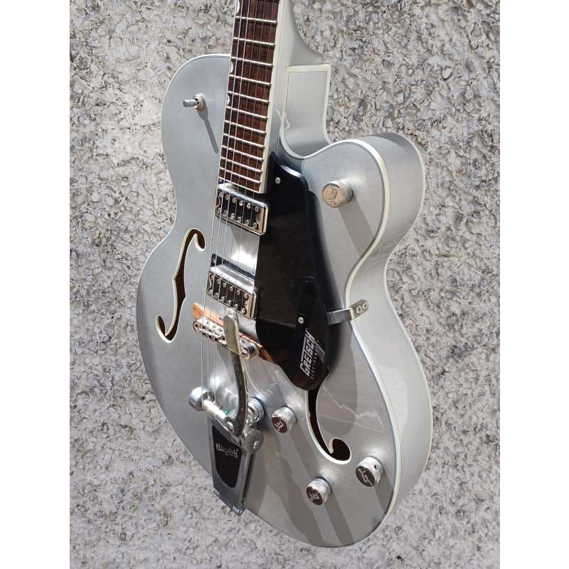 Gretsch G5420T Electromatic Classic Hollow Body Single-Cut with Bigsby, Airline Silver (2506115547) - Image 14
