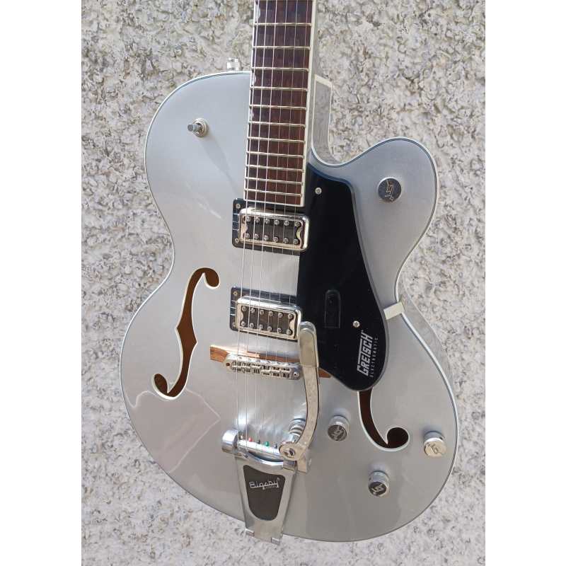 Gretsch G5420T Electromatic Classic Hollow Body Single-Cut with Bigsby, Airline Silver (2506115547) - Image 15