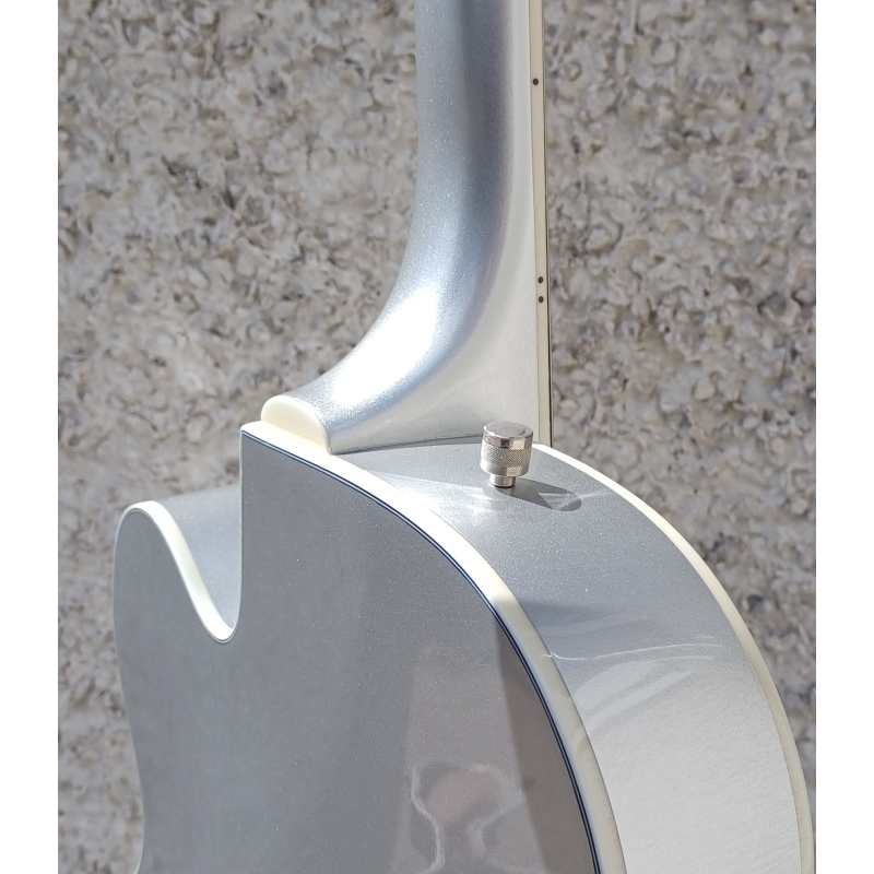 Gretsch G5420T Electromatic Classic Hollow Body Single-Cut with Bigsby, Airline Silver (2506115547) - Image 4