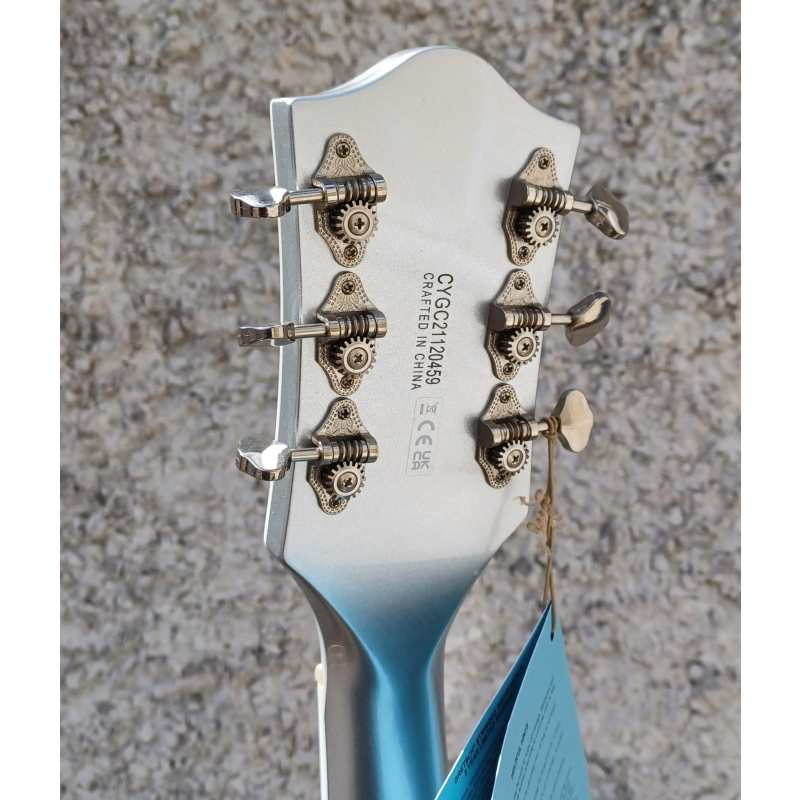 Gretsch G5420T Electromatic Classic Hollow Body Single-Cut with Bigsby, Airline Silver (2506115547) - Image 5