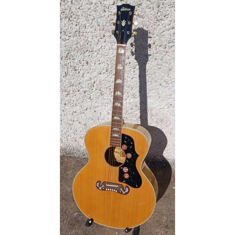 Antoria 658M Super Jumbo Acoustic Guitar, Secondhand - Image 10