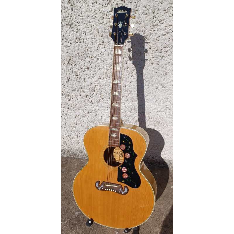Antoria 658M Super Jumbo Acoustic Guitar, Secondhand - Image 11