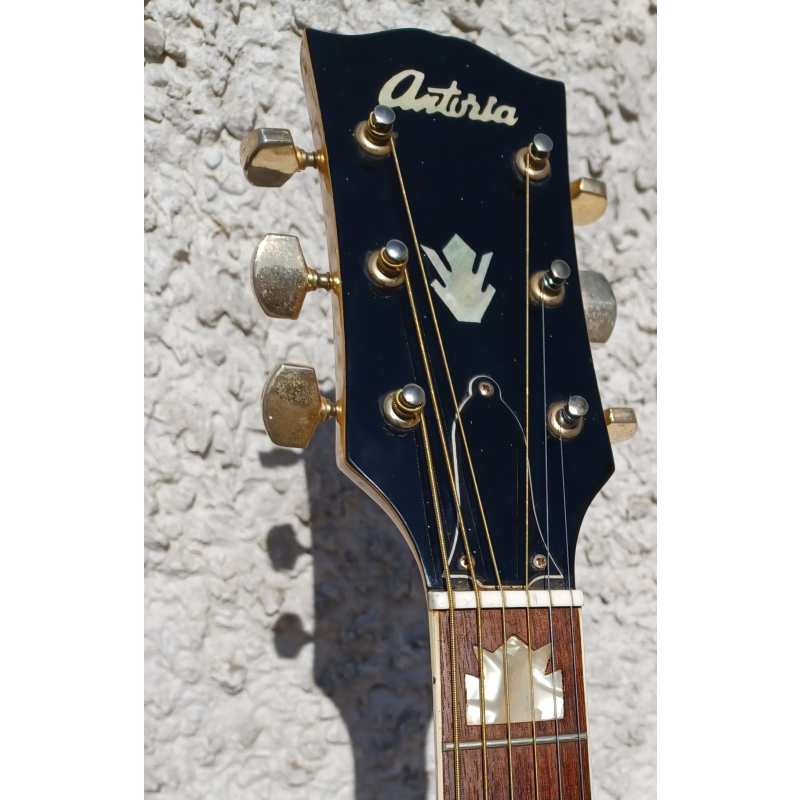 Antoria 658M Super Jumbo Acoustic Guitar, Secondhand - Image 14