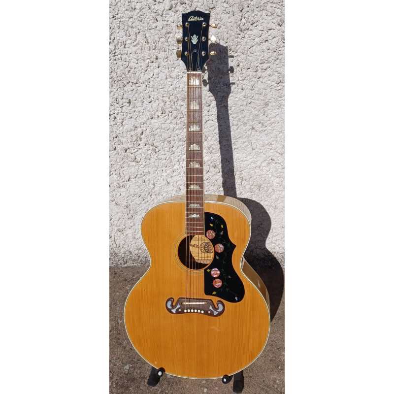 Antoria 658M Super Jumbo Acoustic Guitar, Secondhand - Image 18