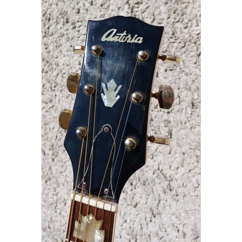 Antoria 658M Super Jumbo Acoustic Guitar, Secondhand - Image 7