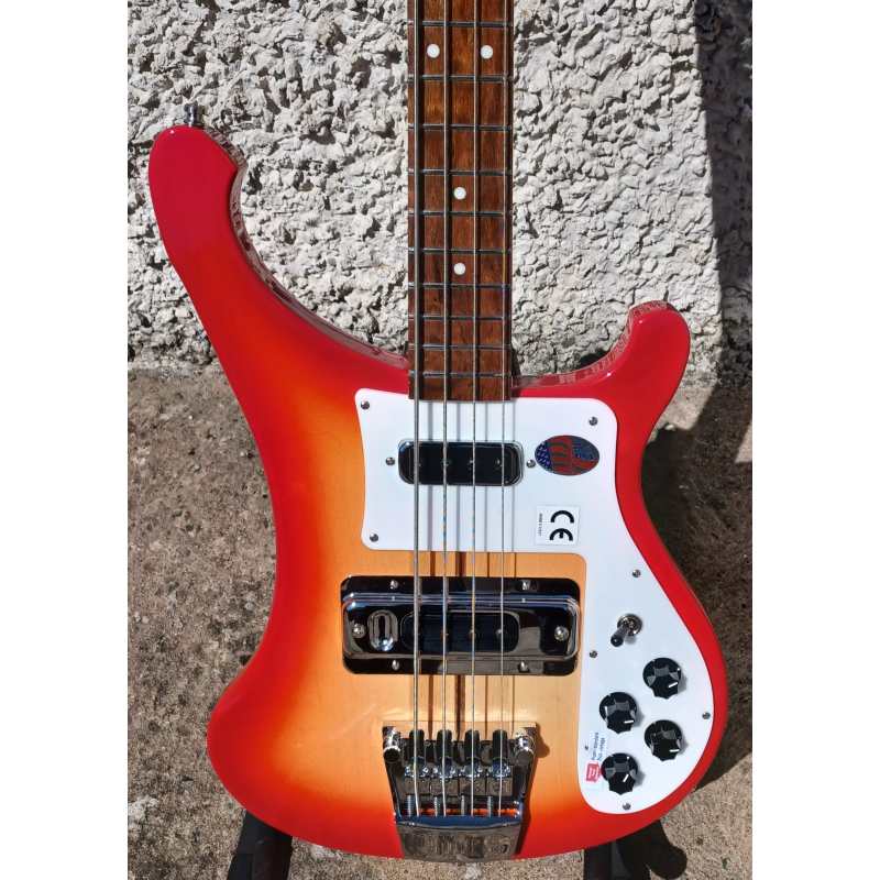 Rickenbacker 4003S Bass Guitar, Fireglo - Image 12