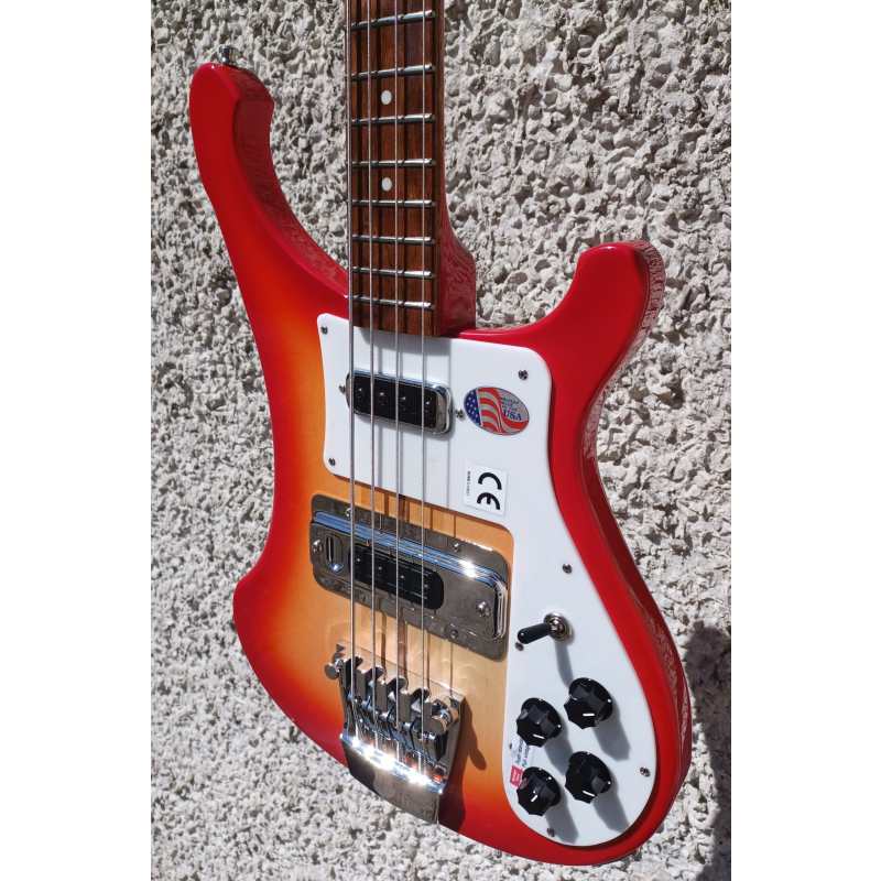 Rickenbacker 4003S Bass Guitar, Fireglo - Image 18
