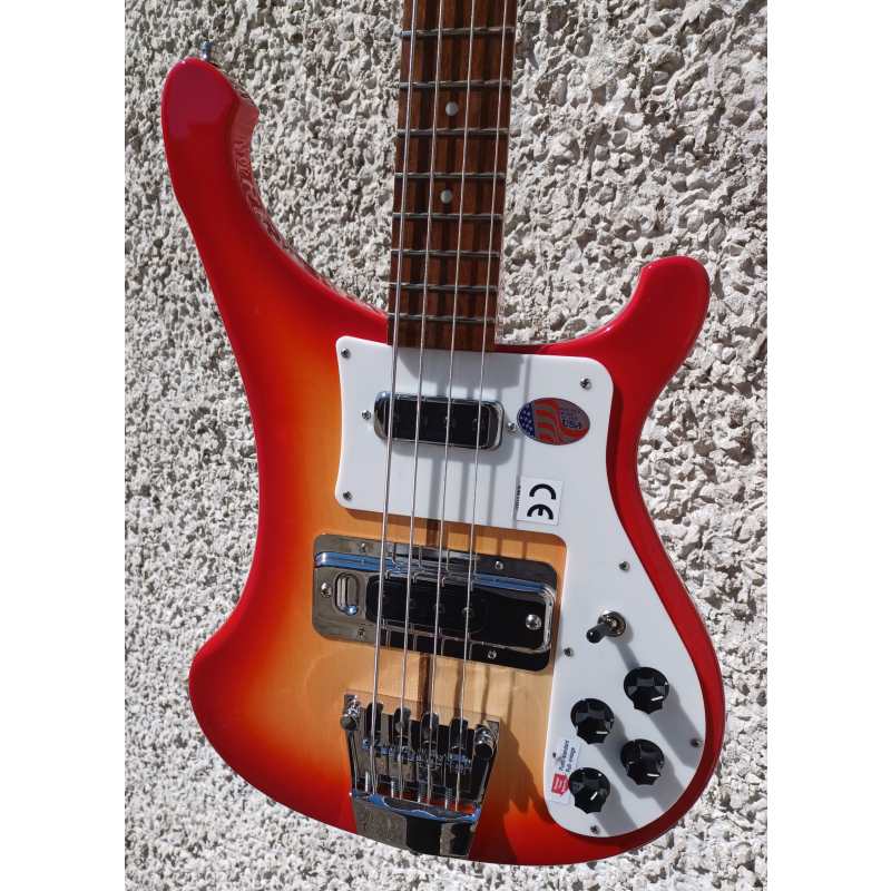 Rickenbacker 4003S Bass Guitar, Fireglo - Image 19