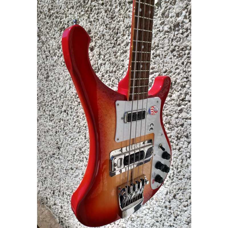 Rickenbacker 4003S Bass Guitar, Fireglo - Image 20