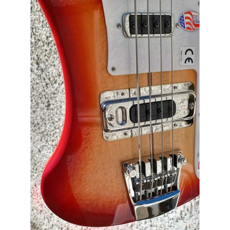 Rickenbacker 4003S Bass Guitar, Fireglo - Image 21
