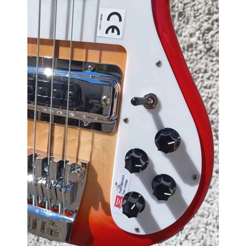 Rickenbacker 4003S Bass Guitar, Fireglo - Image 24