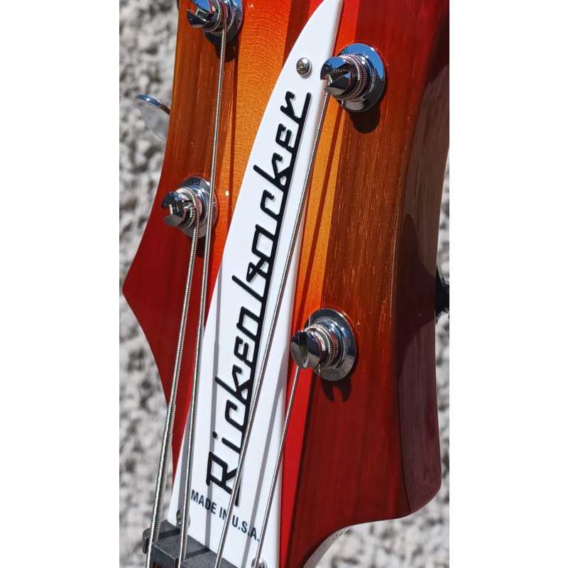 Rickenbacker 4003S Bass Guitar, Fireglo - Image 7