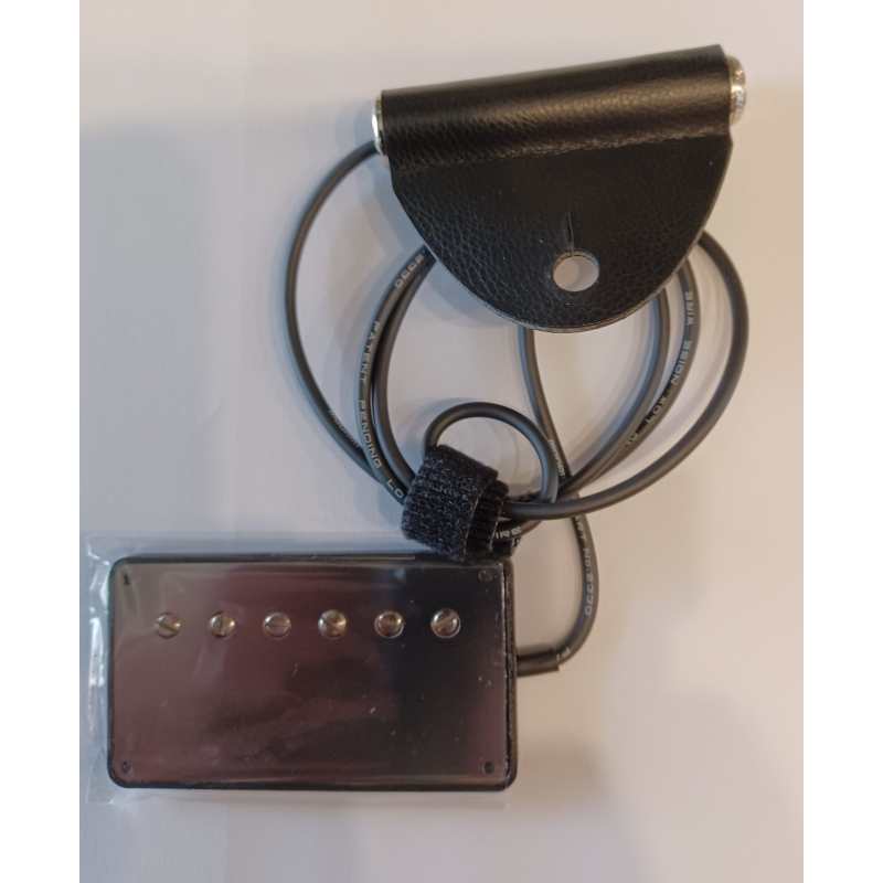 Krivo Universal Mini Humbucker Pickup (Brushed Nickel) - For Most Stringed Instruments (New Finish) - Image 6