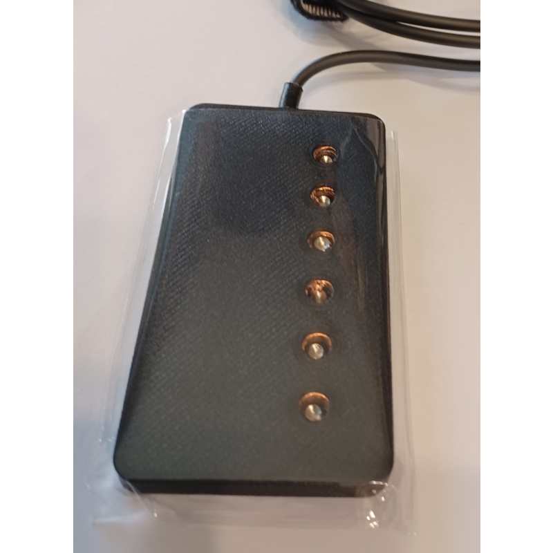 Krivo Universal Mini Humbucker Pickup (Brushed Nickel) - For Most Stringed Instruments (New Finish) - Image 8
