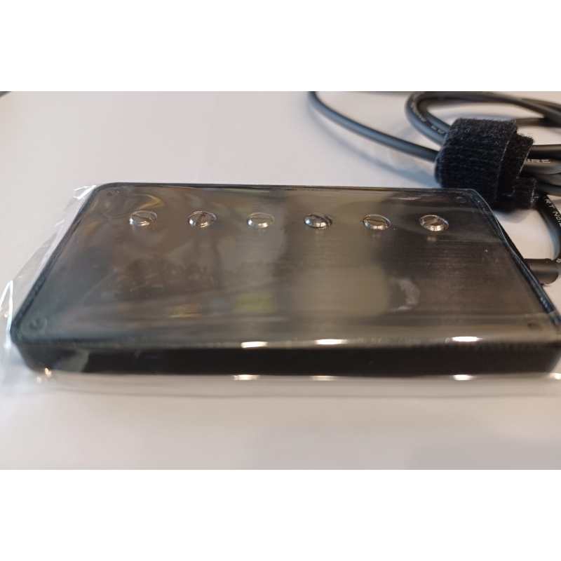 Krivo Universal Mini Humbucker Pickup (Brushed Nickel) - For Most Stringed Instruments (New Finish) - Image 10