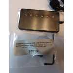 Krivo Universal Mini Humbucker Pickup (Brushed Nickel) - For Most Stringed Instruments (New Finish)