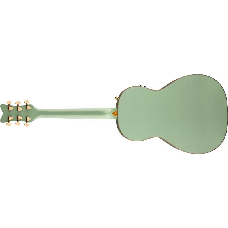 Gretsch G5021E Rancher Penguin Parlor Acoustic/Electric, Mint Metallic (2714014549) - Image 5
