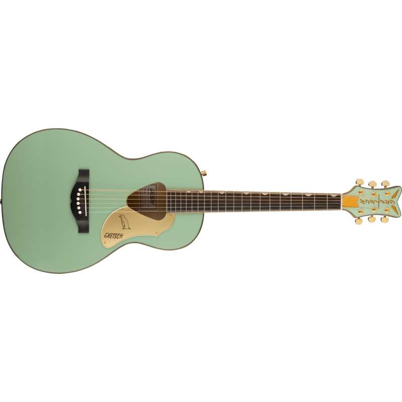 Gretsch G5021E Rancher Penguin Parlor Acoustic/Electric, Mint Metallic (2714014549) - Image 2