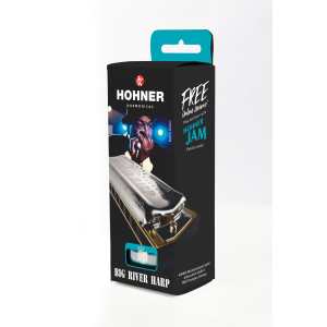 Hohner Big River Harmonica in A