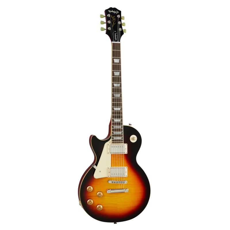 Epiphone Les Paul Standard 50s Vintage Sunburst, Lefthanded (EILS5LVSNH1) - Image 2