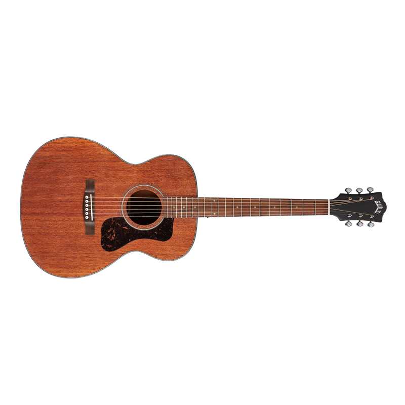 Guild OM-320 Orchestra Acoustic Guitar, Mahogany (OM320) - Image 3
