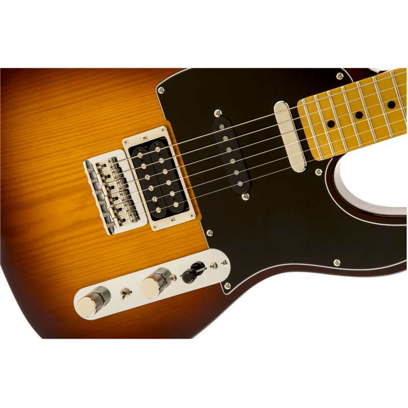 Fender Modern Player Telecaster Plus, Honey Burst, Secondhand - Image 4