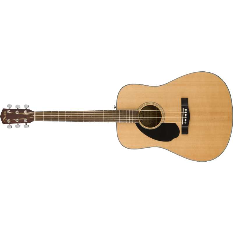 Fender CD-60S LEFTHANDED Dreadnought Acoustic Guitar in Natural (CD60S) - Image 5
