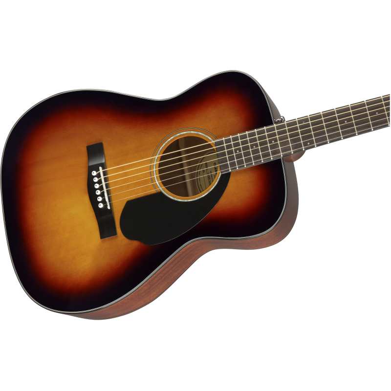 Fender CC-60S Concert Sized Acoustic Guitar in Sunburst (CC60S) 0970150032 - Image 7