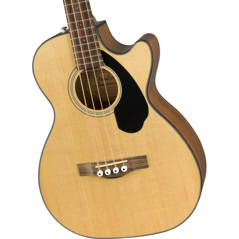 Fender CB-60SCE Bass, Laurel Fingerboard, Natural (CB60SCE)