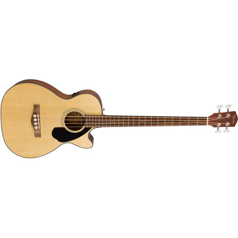 Fender CB-60SCE Bass, Laurel Fingerboard, Natural (CB60SCE) - Image 8