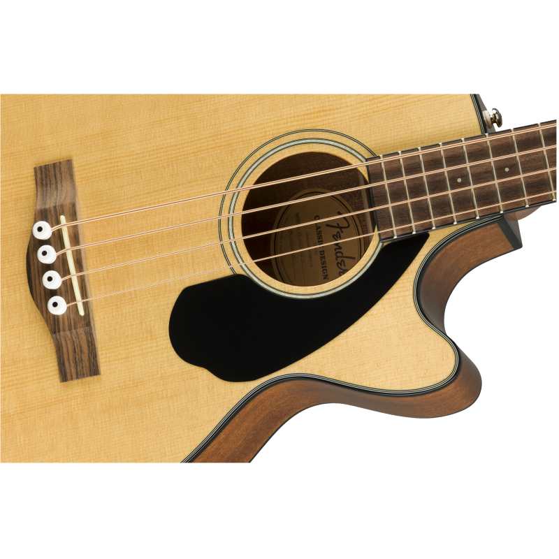 Fender CB-60SCE Bass, Laurel Fingerboard, Natural (CB60SCE) - Image 2