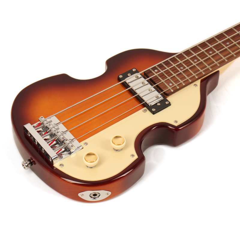 Hofner Shorty Violin Bass Sunburst, Secondhand (HCT-SHVB-SB-0) - Image 5