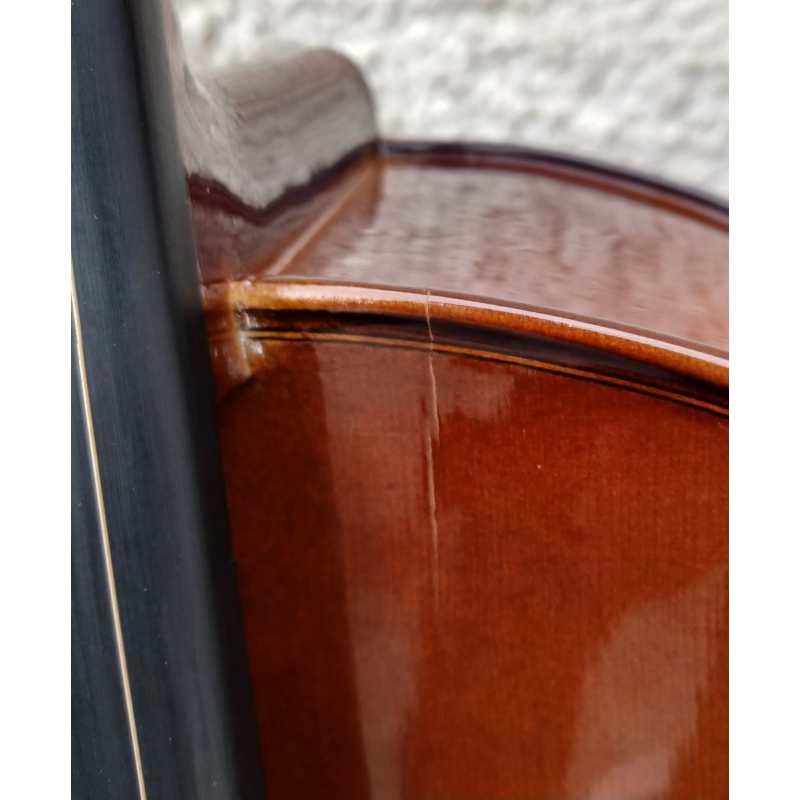 Stentor 3/4 Student 1 Cello Outfit with Bow, Cover & Rosin (1102C2) (Ex-Demo, B-Stock) - Image 8