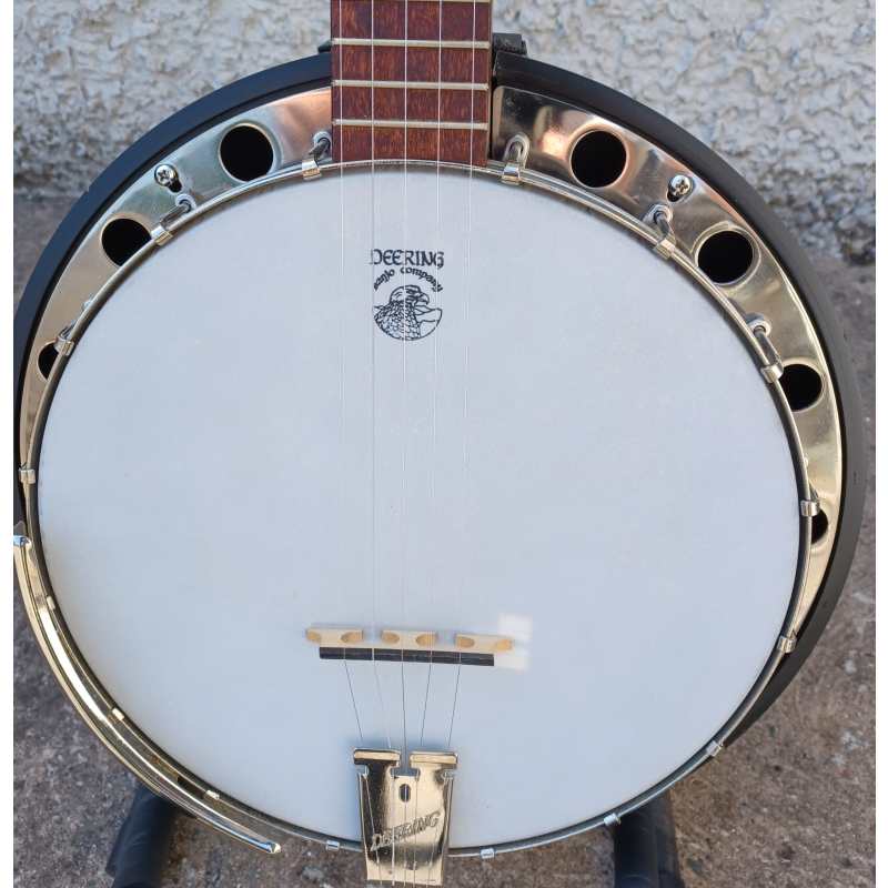 Deering Goodtime Classic 2, 5-String Electro-Acoustic Banjo, Secondhand - Image 7